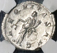 239 NGC Ch VF Gordian III Double Denarius Antoninianus Roman Empire Aequitas Equality (225040801C)