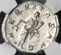 239 NGC Ch VF Gordian III Double Denarius Antoninianus Roman Empire Aequitas Equality (225040801C)