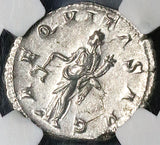 239 NGC Ch VF Gordian III Double Denarius Antoninianus Roman Empire Aequitas Equality (225040801C)