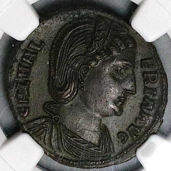 308 NGC Ch AU Galeria Valeria Nummus Venus Alexandria Mint Diocletian Daughter (25092707C