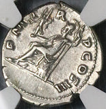 119 NGC XF Hadrian Roman Empire Denarius Roma Victory Triumph (24092601D)