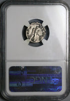 134 NGC Ch VF Hadrian Roman Empire Denarius Victory Legion Triumph (24120302C)