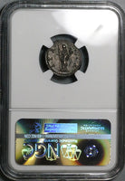 134 NGC AU Hadrian Roman Empire Denarius FIne Style 5/5 Italia Italy Travel Series Pedigree (24080202C)