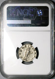 250 NGC Ch AU Herennia Etruscilla Double Denarius Roman Empire Pudicitia (25110401C)
