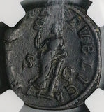 228 NGC Ch F Julia Mamaea AE Sestertius Roman Empire Felicitas Luck (26051001C)