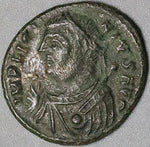 317 Licinius I AE3 Roman Empire Jupiter Mappa Scepter Cyzicus XF (25011903R)