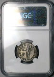 312 NGC AU Licinius I Roman Empire Follis Nummus Heraclea Jupiter 5/5 5/5 (26041104C)