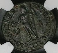 317 NGC Ch VF Licinius I Roman Empire Reduced Nummus Alexandria Jupiter (25052102C)