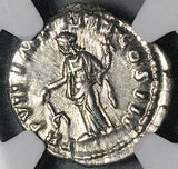 166 NGC XF Lucius Verus Denarius Roman Empire Aequitas Marcus Aurelius (26042902C)
