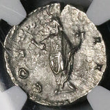 145 NGC Ch VF Marcus Aurelius Caesar Roman Empire Denarius Honos Honor (26042304C)