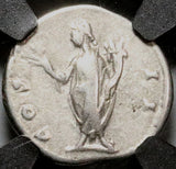 145 NGC VF Marcus Aurelius Caesar Roman Empire Denarius Honos (25080801C)