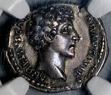 145 NGC XF Marcus Aurelius Caesar Roman Empire Denarius Honos Honor (26053101C)