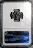 145 NGC XF Marcus Aurelius Caesar Roman Empire Denarius Honos Honor (26053101C)