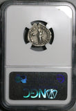 161 NGC Ch VF Marcus Aurelius Denarius Roman Empire Providentia Foresight (26100302C)