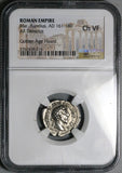 161 NGC Ch VF Marcus Aurelius Denarius Roman Empire Providentia Foresight (26100302C)