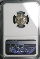 161 NGC Ch XF Marcus Aurelius Denarius Roman Empire Providentia (23082403C)
