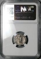 175 NGC Ch XF Marcus Aurelius Denarius Roman Empire Roma Victory (25071102C)