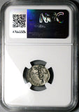 179 NGC Ch XF Marcus Aurelius Roman Empire Denarius Victory Rare Portrait (25060803C)