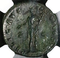 172 NGC Ch XF Marcus Aurelius Dupondius Roman Empire Mercury Historic (25060201D)