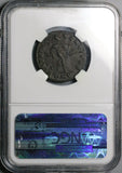 308 NGC Ch XF Maximinus II Daza Follis Nummus Roman Empire Mars Cyzicus Mint 4/5 4/5 (26040402C)