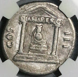 97 NGC VF Cistophorus Roman Empire Diana Temple Pergamum Ephesus (26080102C)