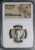 97 NGC VF Cistophorus Roman Empire Diana Temple Pergamum Ephesus (26080102C)