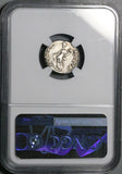 97 NGC VF Nerva Roman Empire Denarius Fortuna Luck Mutiny Crisis (26100101D)
