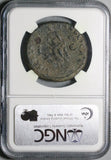 97 NGC VF Nerva Roman Empire AE Sestertius Rare Libertas Liberty Trajan Father (26041803C)