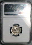 40 BC NGC Ch VF Octavian Roman Imperatorial Denarius Salvidienus Thunderbolt (26071304C)