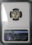 202 NGC Ch VF Plautilla Roman Empire Denarius Concordia Caracalla (23080802C)