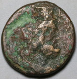 139 Marcus Aurelius Samaria Caesarea AE 24 Sarapis Bust Roman Coin (25052502R)