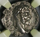 193 NGC Ch VF Septimius Severus Rare Alexandria Mint Roman Denarius (26030601C)