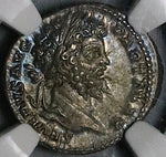 200 NGC AU Septimius Severus Roman Empire Denarius Emperor Sacrificing 5/5 5/5 (25100803C)