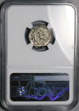 202 NGC Ch VF Septimius Severus Roman Empire Denarius Horse Soldier (26051301C)