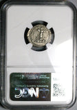 202 NGC Ch VF Septimius Severus Roman Empire Denarius Parthian Captives Trophy (25020202C)