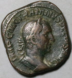 249 Trajan Decius AE Sestertius Dacia Roman Empire Commemorative S C (26071205R)