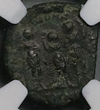 406 NGC Gen Theodosius II Nummus Roman Empire 3 Emperors Nicomedia (26050103C)