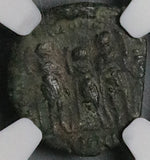 406 NGC Gen Theodosius II Nummus Roman Empire 3 Emperors Nicomedia (26050103C)