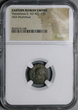406 NGC Gen Theodosius II Nummus Roman Empire 3 Emperors Nicomedia (26050103C)