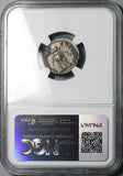 80 NCG XF Titus AR Denarius Roman Empire Tripod Dolphin Coliseum Pompeii Vesuvius (24100401C)