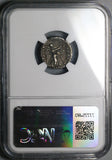 74 NGC VF Titus Denarius Roman Empire Caesar Rare Ephesus Mint Victory (24051701C)
