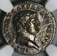 71 NGC XF Titus Denarius Roman Empire Caesar Rare Ephesus Mint Victory (24082003C)