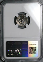 71 NGC XF Titus Denarius Roman Empire Caesar Rare Ephesus Mint Victory (24082003C)