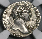 108 NGC  VF Trajan Denarius Roman Empire Aequitas Scales Fairness (26052004C)