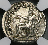108 NGC  VF Trajan Denarius Roman Empire Aequitas Scales Fairness (26052004C)