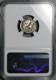 108 NGC  VF Trajan Denarius Roman Empire Aequitas Scales Fairness (26052004C)