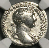 112 NGC VF Trajan Roman Empire Denarius Arabia Camel Annexation (26050702C)