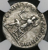 108 NGC VF Trajan Denarius Roman Empire Roma Victory Spear (26052003C)