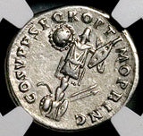 107 NGC VF Trajan Denarius Roman Empire Dacia Trophy Triumph Victory (26052001C)