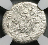 101 NGC Gen Trajan Denarius Roman Empire Victory Wings Open (26052201C)